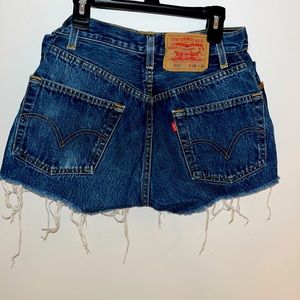 Vintage Levi’s 501 Denim Shorts